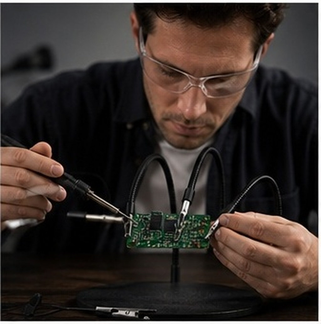 Electronics Repair Tools - 3 قطع من مشابك طاولة العمل