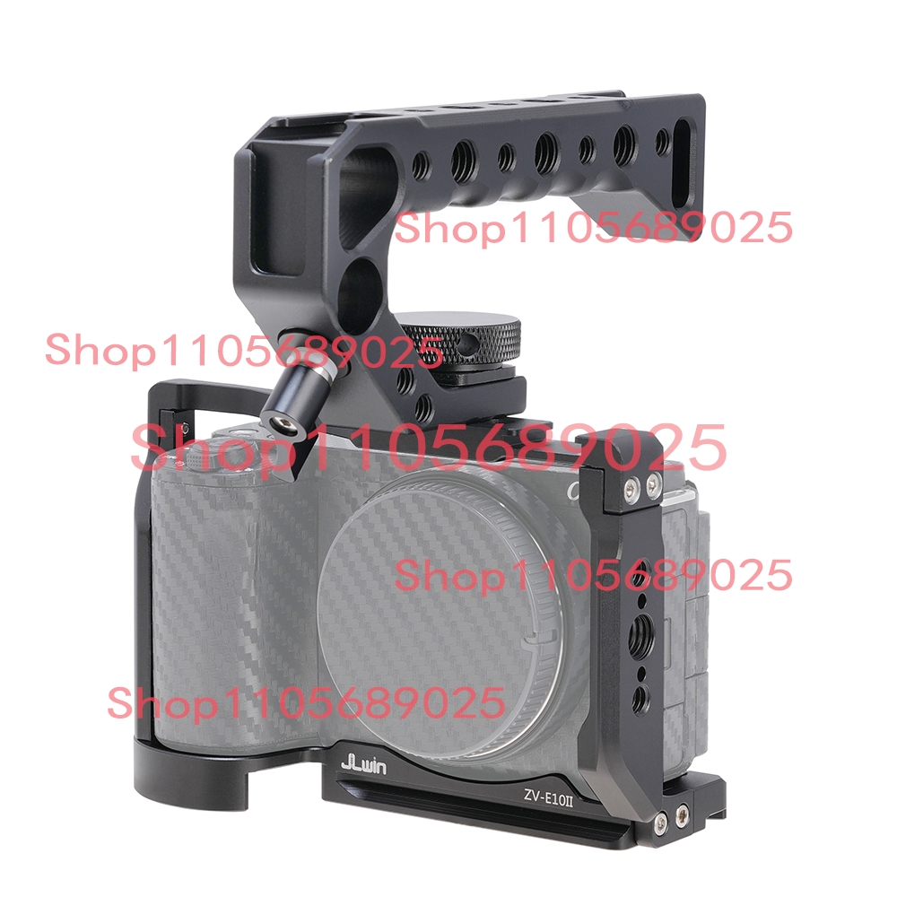 قفص كاميرا ZVE10II مع مقبض خشب - مراجعة Sony Camera Zv-E10 وسعره