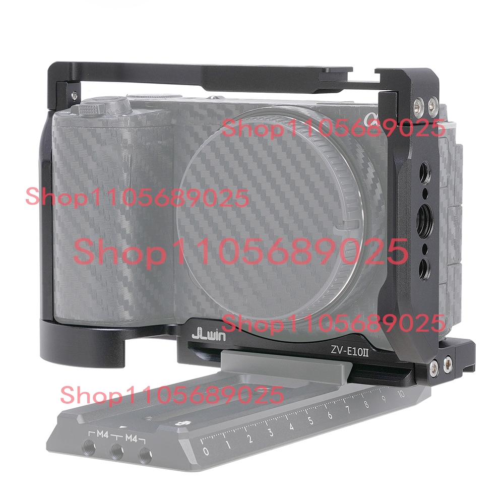 قفص كاميرا ZVE10II مع مقبض خشب - مراجعة Sony Camera Zv-E10 وسعره