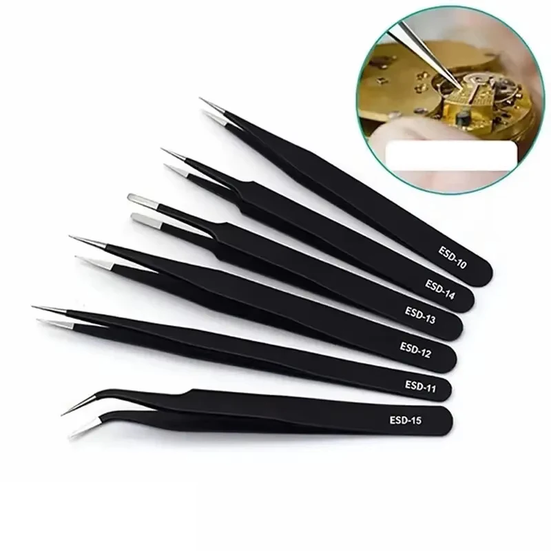 مجموعة ملاقط دقيقة طويلة مكونة - مراجعة Electronics Repair Tools وسعره
