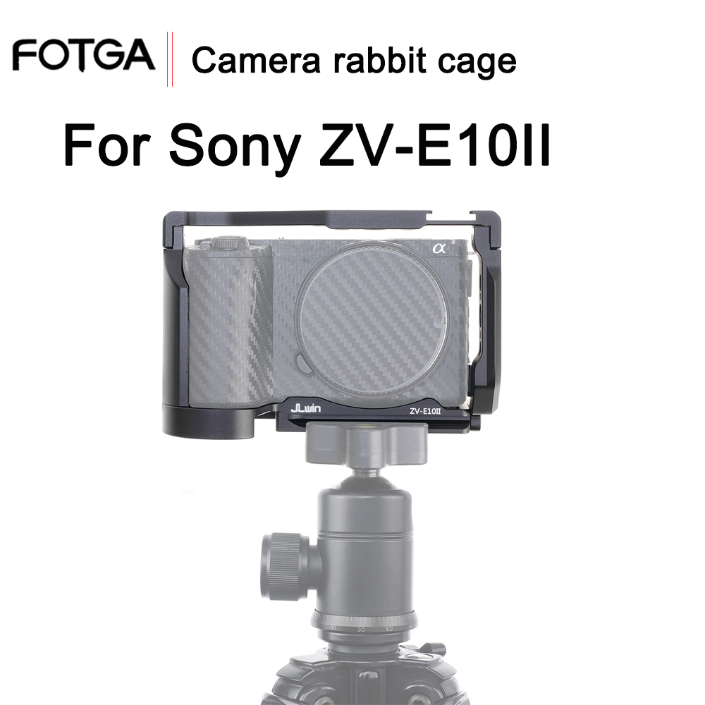 FOTGA ZV-E10 II هيكل قفصي الشك - مراجعة Sony Camera Zv-E10 وسعره